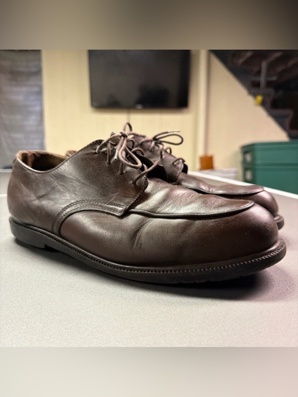 Bass Brown Commuter Series Mens Oxford‎ Shoes. Waterproof. Sz 11.5